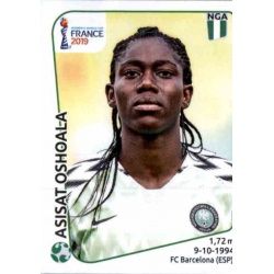 Asisat Oshala Nigeria 99 Panini Fifa Women's World Cup France 2019 