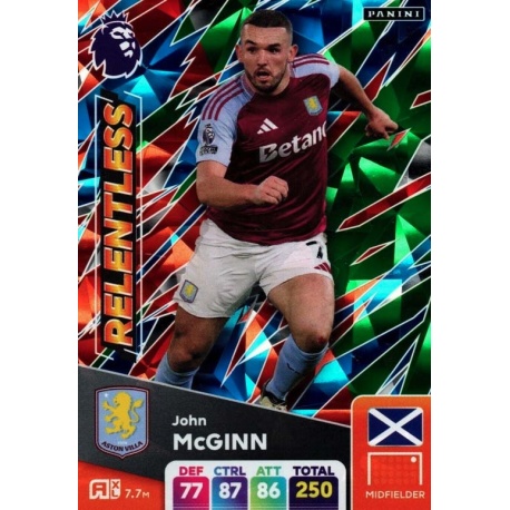 John McGinn Relentless Aston Villa 393