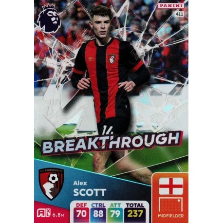 Alex Scott Breakthrough AFC Bournemouth 411