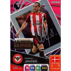 Mathias Jensen Limited Edition Printed Signature Brentford