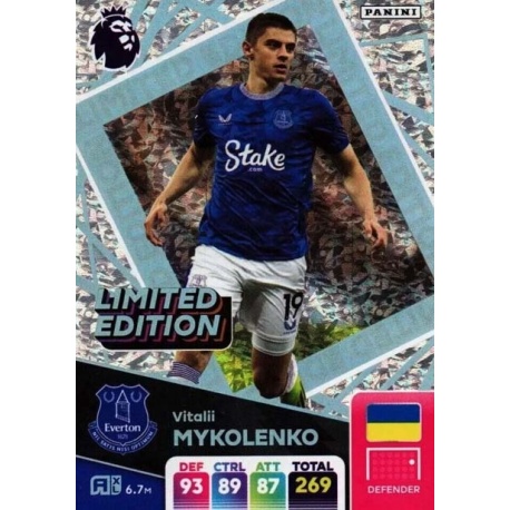 Vitalii Mykolenko Limited Edition Everton