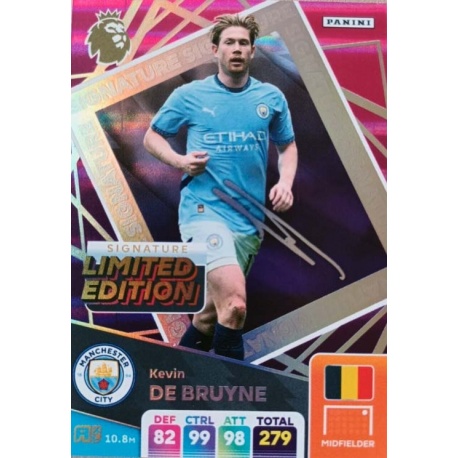 Kevin De Bruyne Limited Edition Printed Signature Manchester City