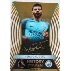 Sergio Agüero History Maker Limited Edition Printed Signature Manchester City