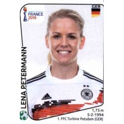 Lena Petermann Germany 114 Panini Fifa Women's World Cup France 2019 