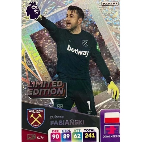 Łukasz Fabiański Limited Edition West Ham United