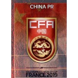 Escudo China 119 Panini Fifa Women's World Cup France 2019 