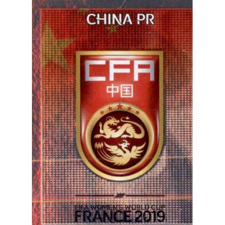 Escudo China 119 Panini Fifa Women's World Cup France 2019 