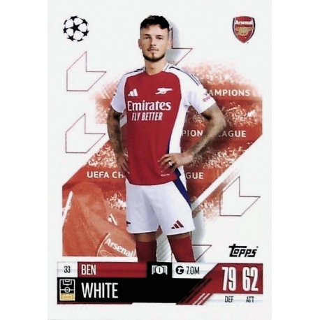 Ben White Arsenal 33