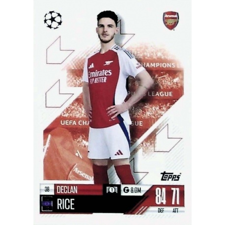 Declan Rice Arsenal 38