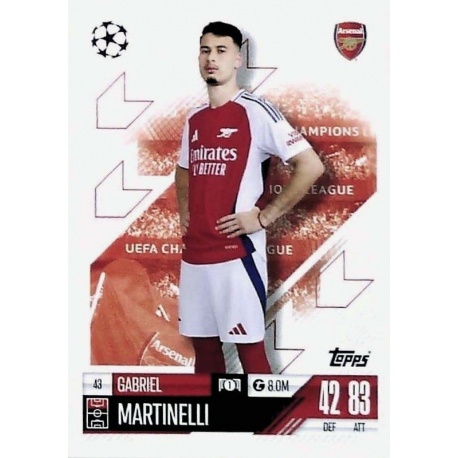 Gabriel Martinelli Arsenal 43