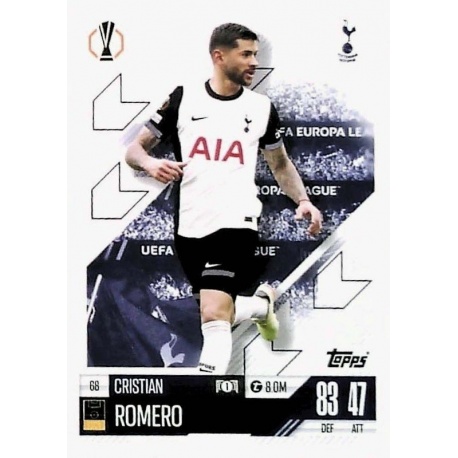 Cristian Romero Tottenham Hotspur 68