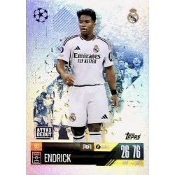 Endrick Attax Debut Real Madrid 132