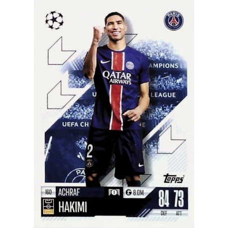 Achraf Hakimi PSG 160