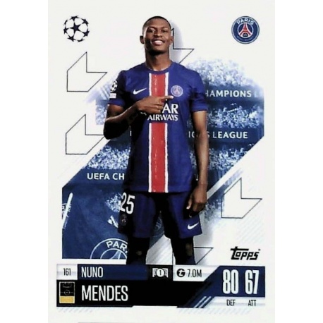 Nuno Mendes PSG 161