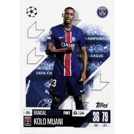 Randal Kolo Muani PSG 169