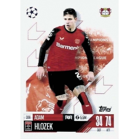 Adam Hložek Bayer 04 Leverkusen 206