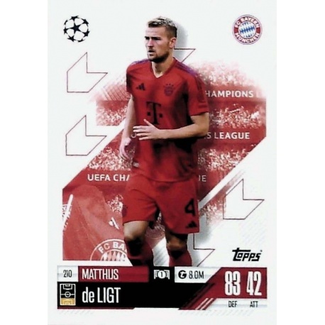 Mathijs de Ligt Bayern München 210