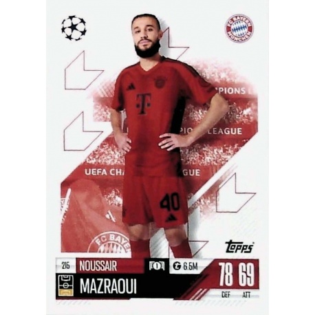 Noussair Mazraoui Bayern München 215