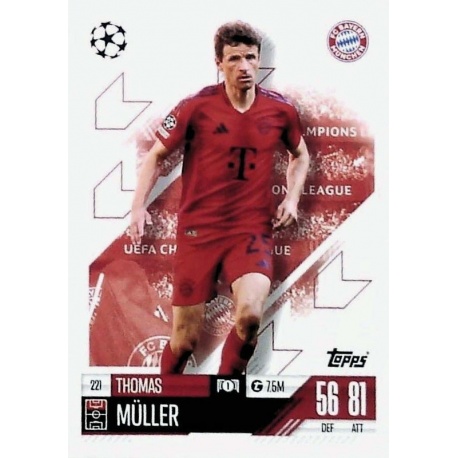 Thomas Muller Bayern München 221