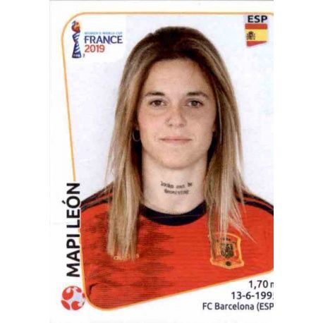 María León Spain 144 Panini Fifa Women's World Cup France 2019 