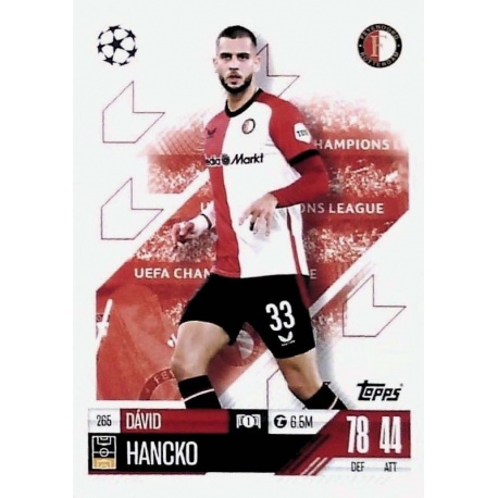 Dávid Hancko Feyenoord 265