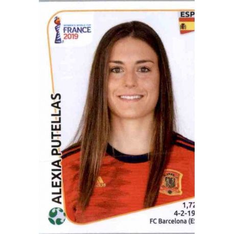 Alexia Putellas Spain 155 Panini Fifa Women's World Cup France 2019 