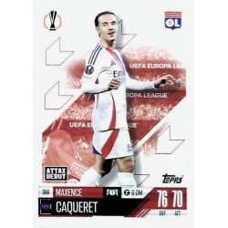 Maxence Caqueret Attax Debut Olympique Lyonnais 356