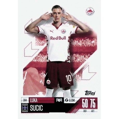 Buy Cards Luka Sucic FC Salzburg Topps Match Attax 24/25