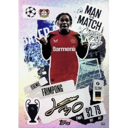 Jeremie Frimpong Man of the Match Signature Style Bayer 04 Leverkusen 404