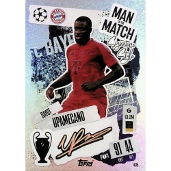 Dayot Upamecano Man of the Match Signature Style Bayern München 405