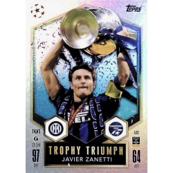 Javier Zanetti Trophy Triumph Inter Milan 440