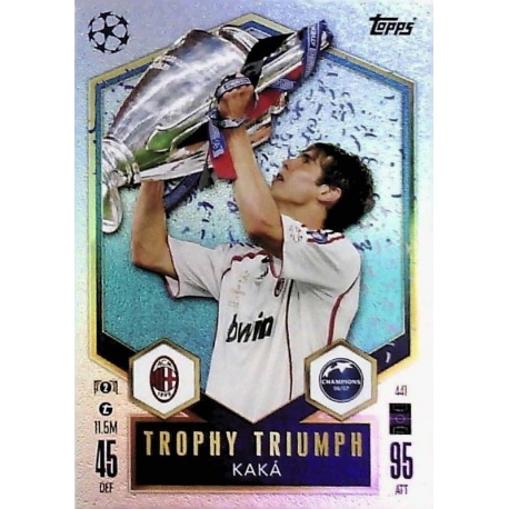 Kaká Trophy Triumph AC Milan 441