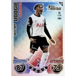 Destiny Udogie Topps Heritage Tottenham Hotspur 445