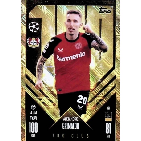 Alejandro Grimaldo 100 Club Bayer 04 Leverkusen 471