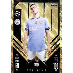 Phil Foden 100 Club Manchester City 475