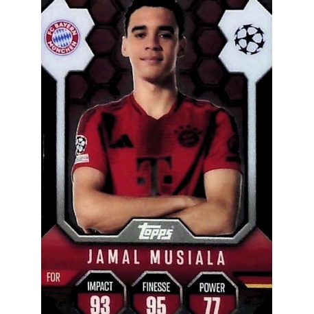 Jamal Musiala Chrome Pro Elite Shield Bayern München SH 10