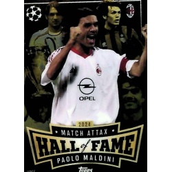 Paolo Maldini Match Attax Hall of Fame AC Milan HOF 5