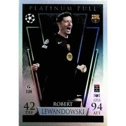 Robert Lewandowski Limited Edition - Platinum Pull Barcelona LE PL5