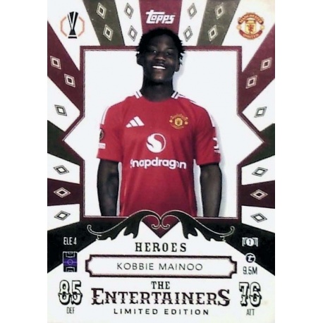 Kobbie Mainoo Limited Edition - Heroes Manchester United ELE 4