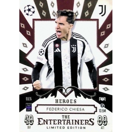 Federico Chiesa Limited Edition - Heroes Juventus ELE 5