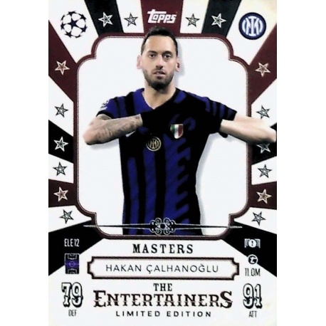 Hakan Çalhanoğlu Limited Edition - Masters Inter Milan ELE 12