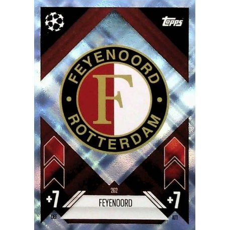 Sale Cards Team Badge Crystal Feyenoord Match Attax 24/25 Topps