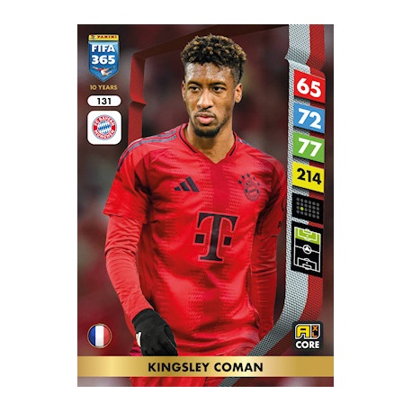 Kingsley Coman Bayern München 131