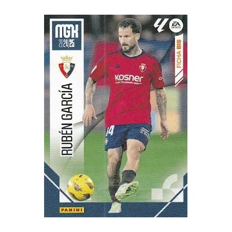 Rubén García Fichas Bis Osasuna 265 Bis