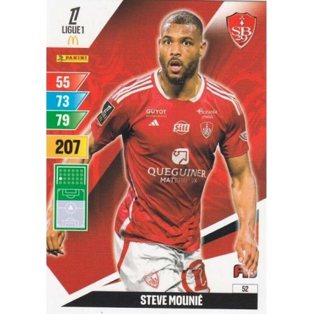 Steve Mounie Stade Brestois 29 52