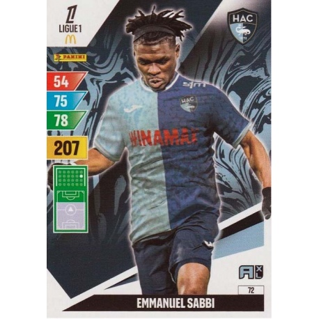 Emmanuel Sabbi Le Havre AC 72