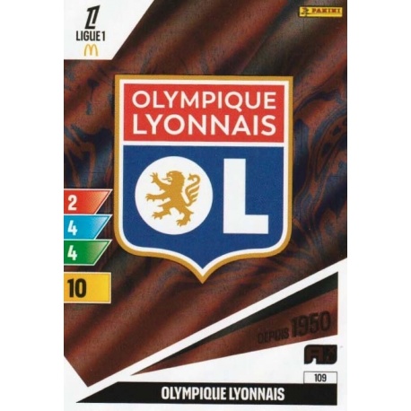 Écusson Olympique Lyonnais 109