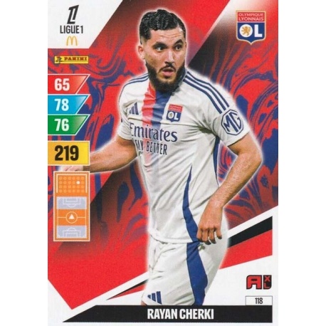 Rayan Cherki Olympique Lyonnais 118