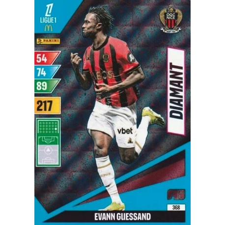 Evann Guessand Diamant OGC Nice 368