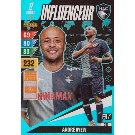 André Ayew Influenceur Le Havre AC 382